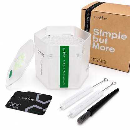 Can2kit Bump Box 39 Cone Filler,Cone Loader Filling Device for 1 1/4 size cone ,Fills 1,2,3,4,5,6 or 39 Cones at a Time!
